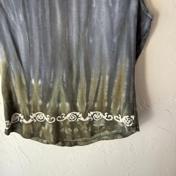 Gramicci Tie Dye Sleeveless Tank Top L Boho Outdoor Core‎ Grunge Streetwear - Picture 3 of 7
